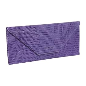 Kena Kai DataSafe Italian Leather Travel Clutch