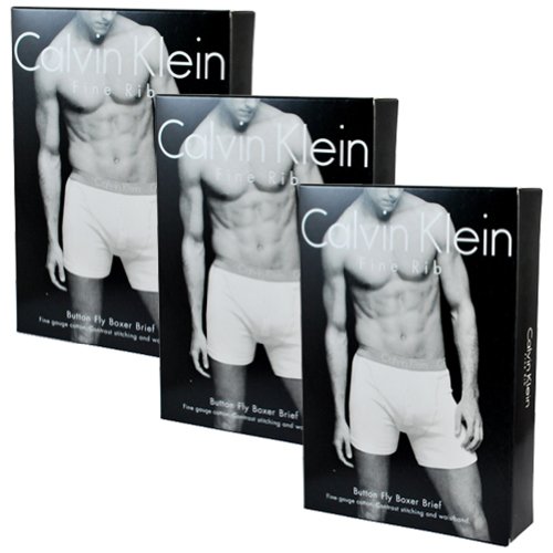 3 PAIRS of Mens CALVIN KLEIN Boxer Trunk Briefs - IN ORIGINAL BOX - Many Colors Available