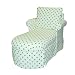 Teen Chaise Lounge-PolkaDot Grn