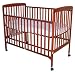 Dream On Me Bethany  2 in 1 Crib, Cherry