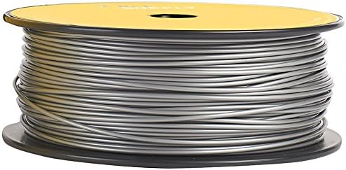BEEVERYCREATIVE Beesupply PLA 1.75mm Printer Filament, Silver