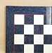 Blue Briar/Ivory Glossy Board, frame w/stripe, 1.75 squares