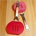 Kitchen & Housewares : MIU Flexible Pancake Spatulas, Set of Two, Blue