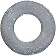 The Hillman Group 811070 Hot Dipped Galvanized Flat Washer, 1/4-Inch, 100-Pack