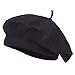 Traditional Ladies Knit Beret - Black OSFM