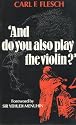 And do you also play the violin?