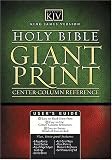 KJV Classic Giant Print Center-Column Reference Bible