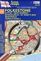 Full Colour Street Map of Folkestone: Hythe - New Romney - Dymchurch - St Marys Bay Whitfield - Temple Ewell