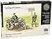 Master Box WWII German BMW R75 Motorcycle and 4 Motorcyclists 1940-43 Figure Model Building Kits (1:35 Scale)