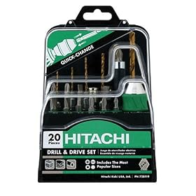 Hitachi 728119 Quick Change 20 Piece Drilling and Driving Set $14.63