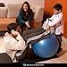 Balance Ball, Burst-Resistant - with Foot Pump and Training Guide