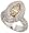 14k White Gold 11/16