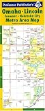 Omaha, Lincoln Metro Area Map: Council Bluffs, Fremont (Professor Pathfinder's)
