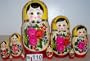 Nesting Dolls From Russia! The Biggest Is 26 Cm!