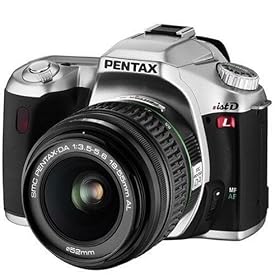 Pentax *ist DL + 18-55mm DA lens -Digital SLR Kit - Black