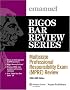 Multistate Professional Responsibility Exam (MPRE) Review: 2008-2009 Edition (Emanuel's Rigos Bar Review Series)