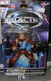 BATTLESTAR GALACTICA " STARBUCK " w/ 2 FIRING MISSLE BLASTERS MOCIMAGE