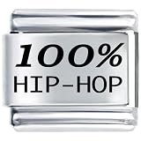 100% Hip Hop Italian Charms Bracelet Link