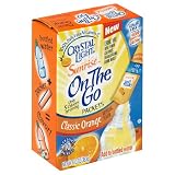 old parent Crystal Light Sunrise On the Go Packets, Classic Orange, 10-Count Boxes (Pack of 4)