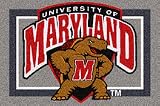 Maryland Terrapins University of Maryland 4' x 6' Team Door Mat
