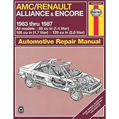 Amc/Renault Alliance and Encore (Haynes Manuals)