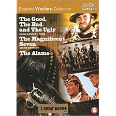 Coffret Western 3 DVD : Le Bon, la brute et le truand / Les Sept mercenaires / Alamo