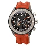 TX Mens T3C319 800 Series Linear Titanium Chronograph Dual-Time Zone Watch by TX