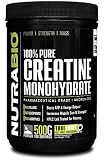 UPC 649908230104 product image for NutraBio 100% Pure Creatine Monohydrate Powder - 500 Grams - HPLC Tested, Micron | upcitemdb.com