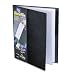 Cardinal SpineVue ShowFile Display Book with Wrap Pocket, 12 Letter-Size Sleeves, Black (51132 )