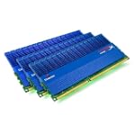 Kingston HyperX 6GB Kit (3x2GB Modules) 1600MHz DDR3 DIMM Desktop Memory (KHX1600C9D3T1K3/6GX)