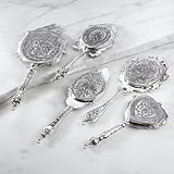 Charlotte Antiqued Victorian Hand Mirror Set Charlotte Antiqued Victorian Hand Mirror Set