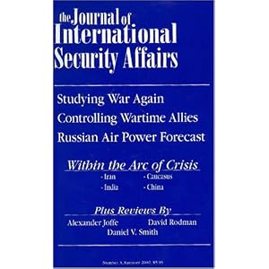 Journal of International Security Affairs by