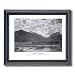 Ansel Adams Lake Mountain B/W Photo Picture Framed Art Print