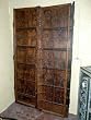 Antique Wooden Indian Teak Door Panels Shutters