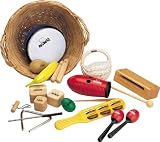 Nino 15-Piece Percussion Assortment with Basket