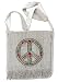Hemp Peace Sign Purse Handbag