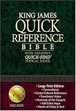 Kjv Quick Reference Bible The Easy-to-access King James Version With Quick-reference Features