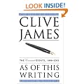 As of This Writing: The Essential Essays, 1968-2002