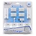 Wii - Charging Station "Quad Charger" (black & white sortiert)