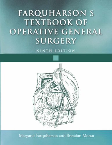 Cover image : Farquharson's Textbook of Operative General Surgery (Hodder Arnold Publication)