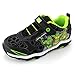TMNT Ninja Turtles Boys Black Lighted Sneakers Shoes