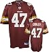 Chris Cooley Jersey: Reebok Maroon Replica #47 Washington Redskins Jersey - XX-Large