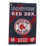 Boston Red Sox MLB Heavyweight Jacquard Golf Towel (16"x24")