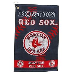 Boston Red Sox MLB Heavyweight Jacquard Golf Towel (16"x24")