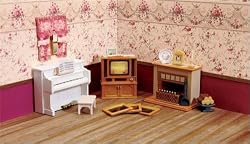 CALICO CRITTERS LIVING ROOM ACCESSORIES SET