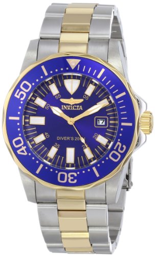 Invicta Men's 15031 Pro Diver Analog Display Japanese Quartz Two Tone Watch