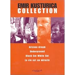 Coffret Emir Kusturica 4 DVD : Arizona Dream / Underground / Chat noir chat blanc / La vie est un miracle