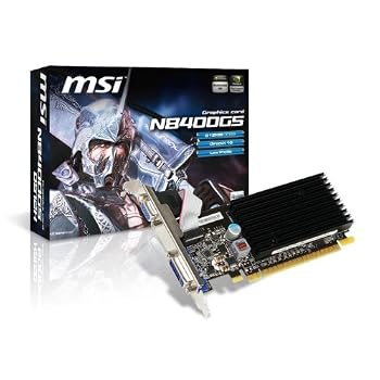 Set A Shopping Price Drop Alert For MSI Geforce 8400GS 256 MB DDR2 PCI-Express 2.0 Graphics Card D256H
