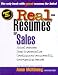 Real-Resumes for Sales (Real-Resumes Series)
