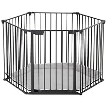 BabyDan BabyDen Park a Kid Play Pen (Black)
